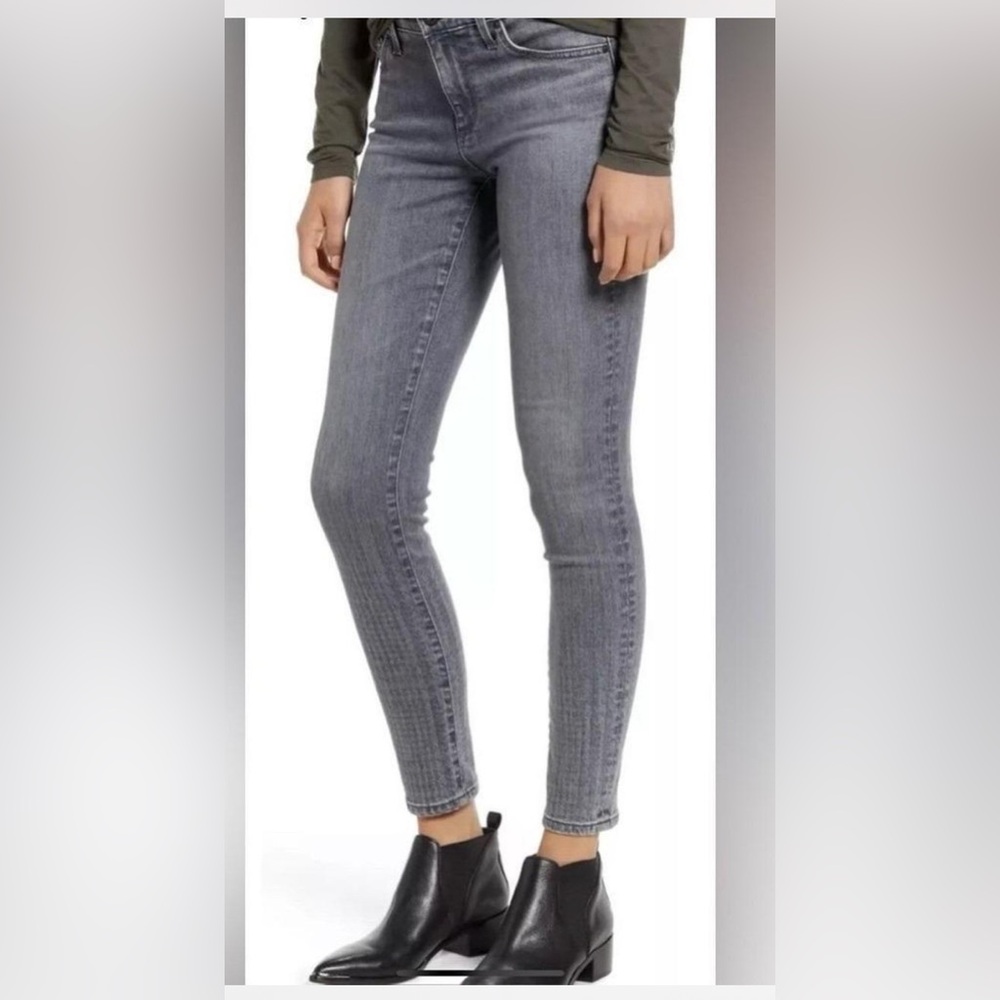 AG Adriano Goldschmied the Stilt Skinny stretch jeans gray 28